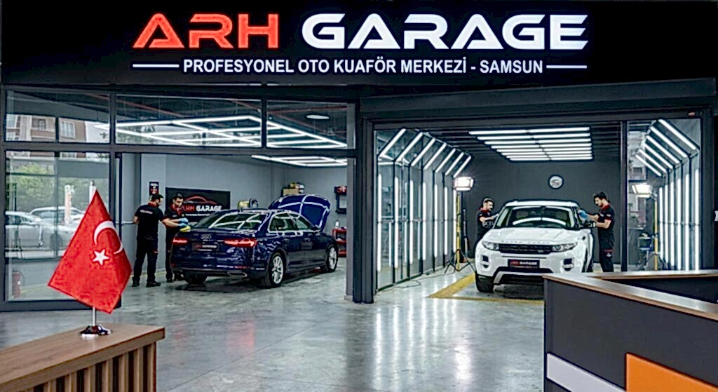 Samsun'da profesyonel araç kaplama hizmeti - ARH Garage